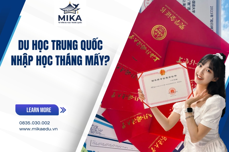 Du Học Trung Quốc Nhập Học Tháng Mấy? Lịch Trình Apply & Lưu Ý Chi Tiết